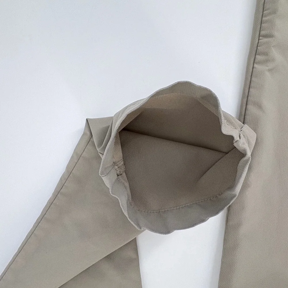 Banana Republic Performance Chino Pants Mens 32x30 Khaki Gray Tech Pocket